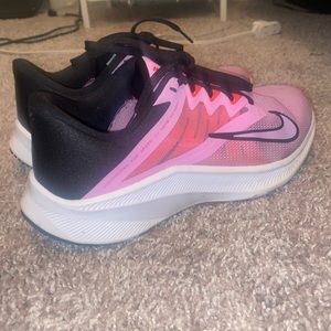 Pink Nike Tennis Shoes Size 7